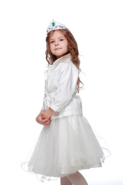 taç, küçük tatlı kız