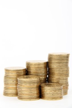 bir Ukraynalı hryvnia sikke ulusal para Ukrayna