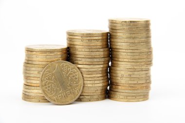 Birçok Ukraynalı para çıktı bir hryvnia