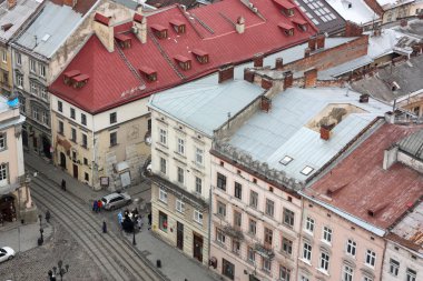 lviv, Ukrayna çatılar