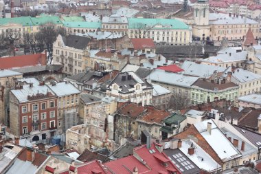 Lviv havadan görünümü