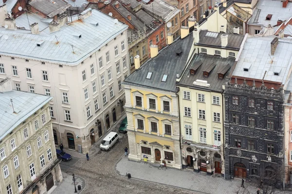 The roofs of Lviv, Ukraine — Stock Photo, Image