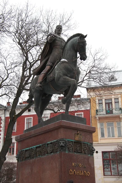 Denkmal für König Daniel von Galicien — Stockfoto