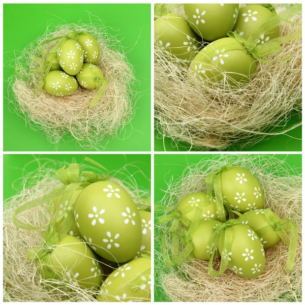 Set of photos on Easter theme — Stock Photo, Image