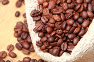 kahve çekirdekleri çuval bezi çanta