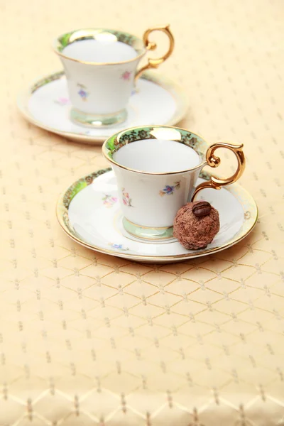 Two porcelain cups — Stock Photo, Image