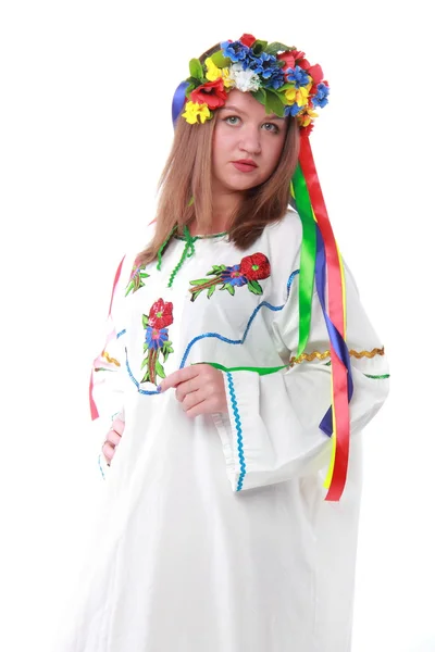 ウクライナの衣装の女の子 — ストック写真