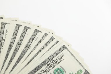 Amerikan para çok yakın çekim