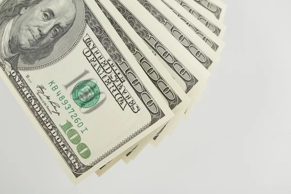 Lots of American money close up — Stock Photo, Image