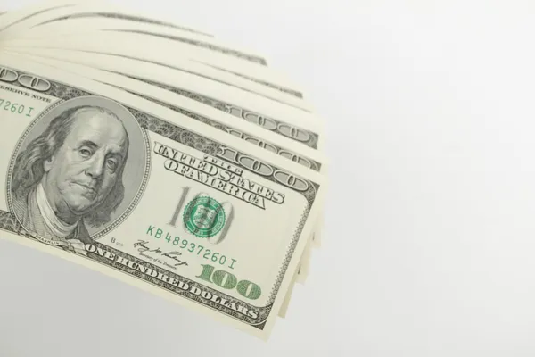 USA hundred-dollars bills — Stock Photo, Image