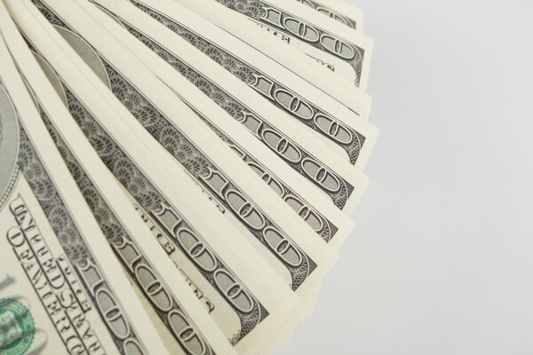 USA hundred-dollars bills