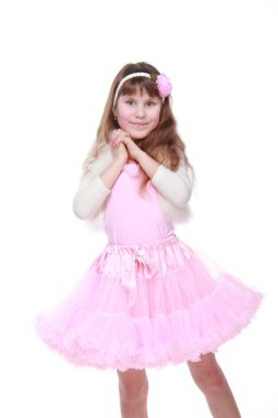 Güzellik ve moda Tema çok güzel küçük kız