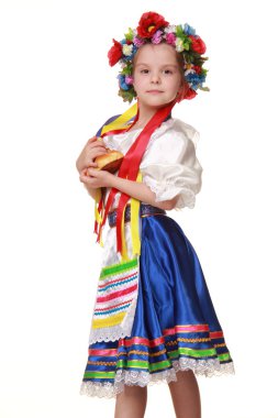 Şirin küçük kız.