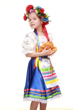 Şirin küçük kız.