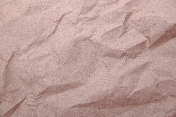 Buruşuk bej renkli kağıt — Stok fotoğraf