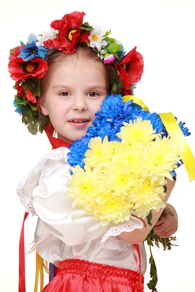 Schattig klein meisje — Stockfoto