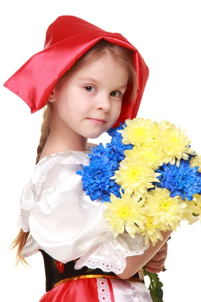 Schattig klein meisje — Stockfoto