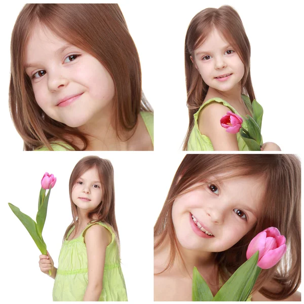 Cute little girl — Stock Photo, Image