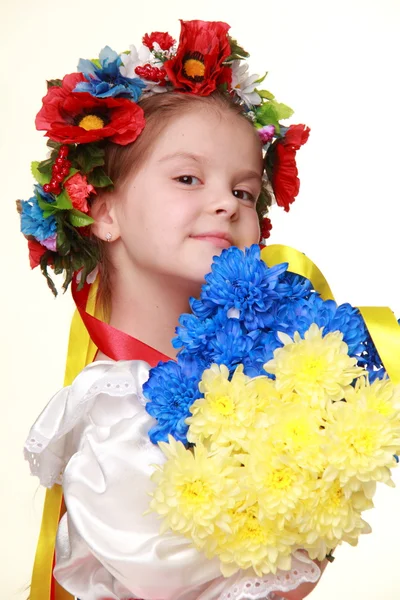 Niedliches kleines Mädchen — Stockfoto