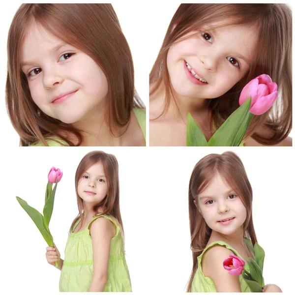 Menina bonito — Fotografia de Stock