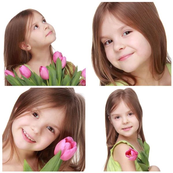 Cute little girl — Stock Photo, Image