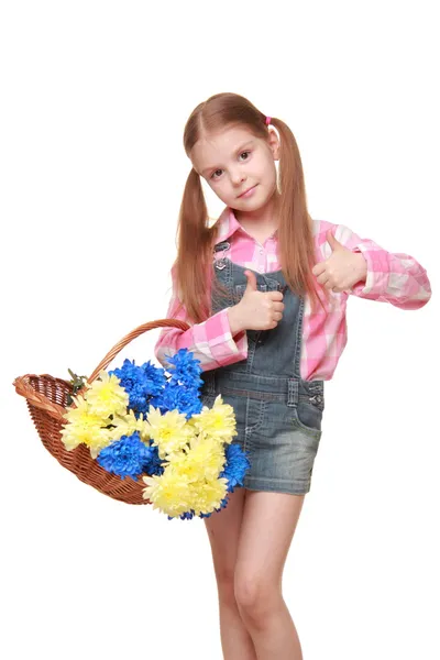 Menina bonito — Fotografia de Stock