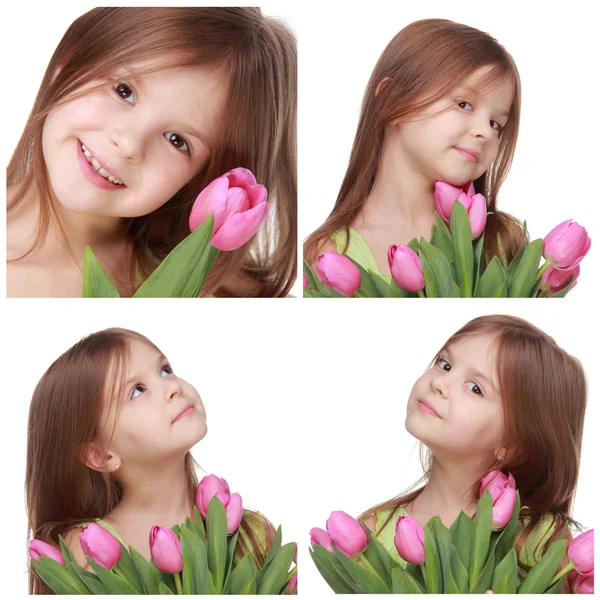 Cute little girl — Stock Photo, Image