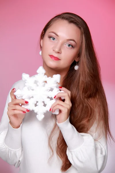 Mulher bonita jovem — Fotografia de Stock