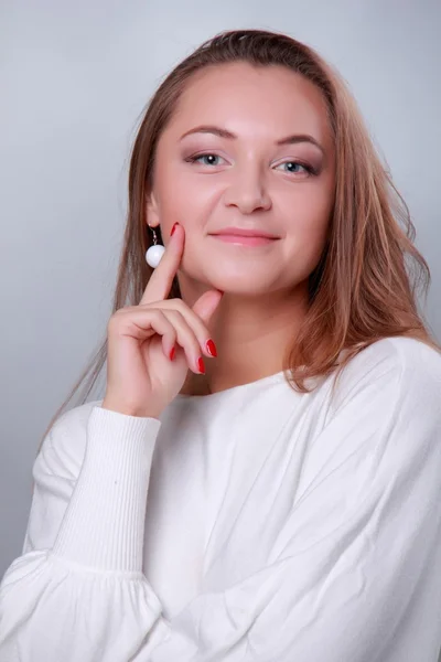 Mulher bonita jovem — Fotografia de Stock