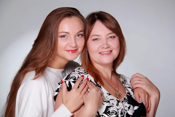 Mother with a young daughter Stock Photo