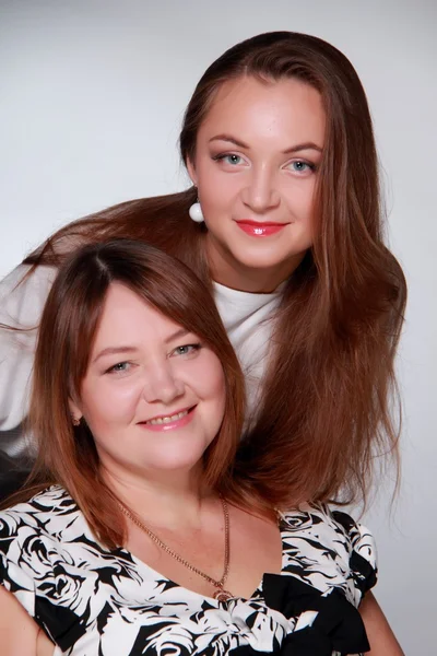 Portrait of mother and daughter Royalty Free Stock Images