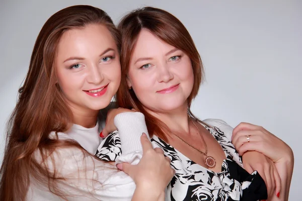 Mother with a young daughter Stock Photo