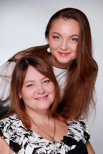 Pretty mother and daughter Stock Picture