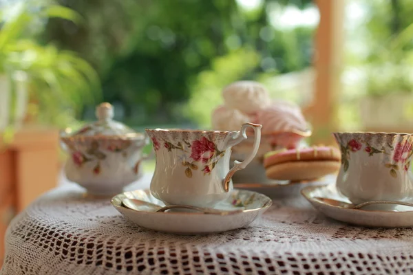 Tea service — Stock Photo, Image