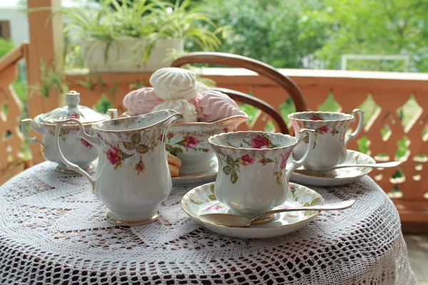 Tea service — Stock Photo, Image