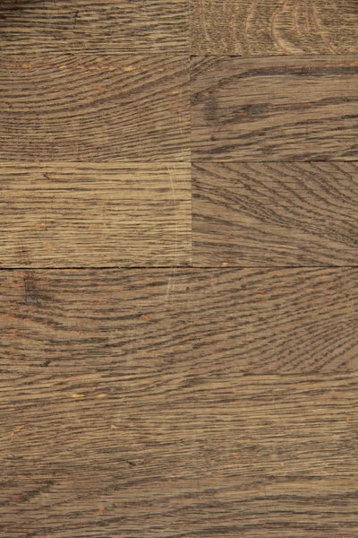 Fond sombre du vieux plancher en chêne naturel — Photo