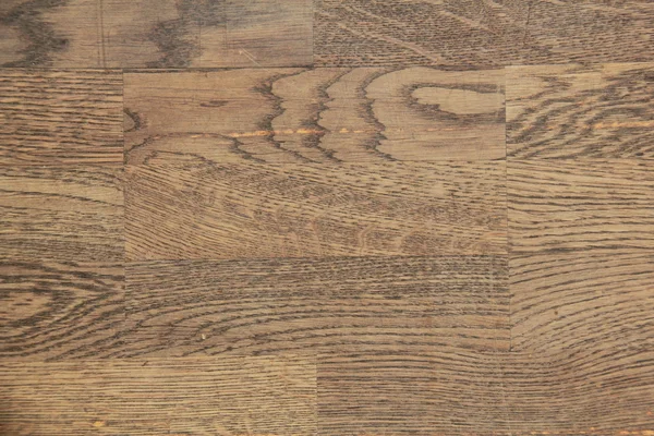 Dark background of the old wooden floor in natural oak — Stock Photo, Image