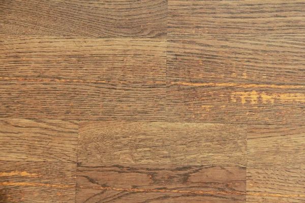 在自然的深色木材天然橡木复古实木地板老暗木地板的纹理 — 图库照片