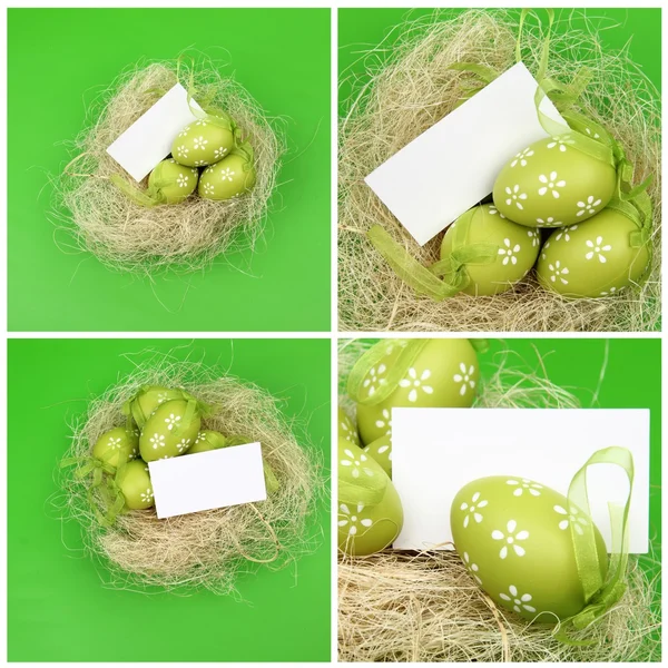 Set of photos on Easter theme — Stock Photo, Image