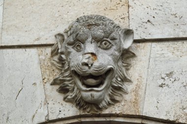Aslan başı, dekoratif öğe