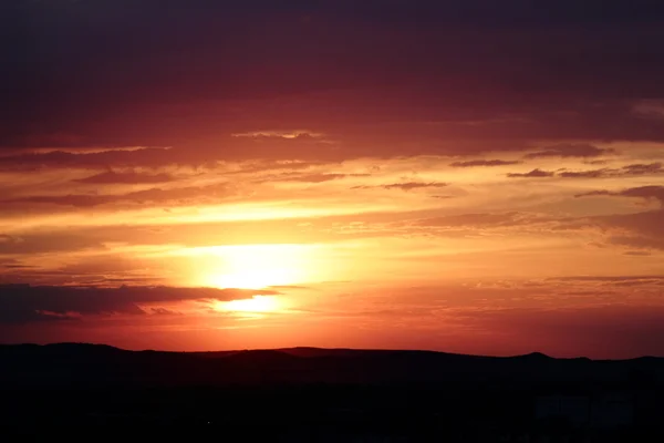 美しい明るい夕日 — ストック写真