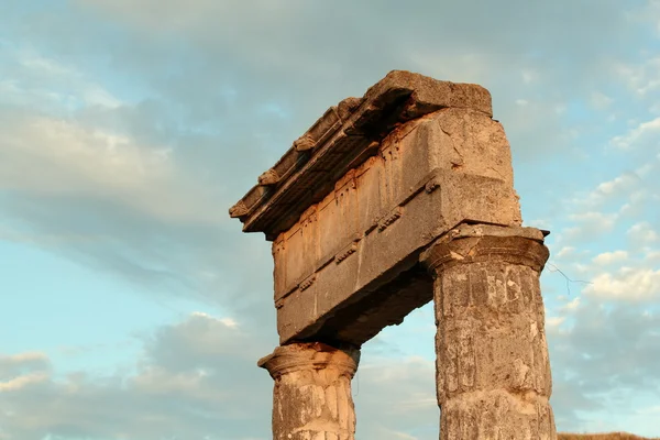 Руины древнего города Пантикапеон — стоковое фото