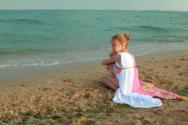 Ragazza come una dea — Foto Stock