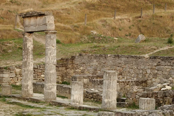 Utgrävningarna av den antika staden av pantikapaion — Stockfoto