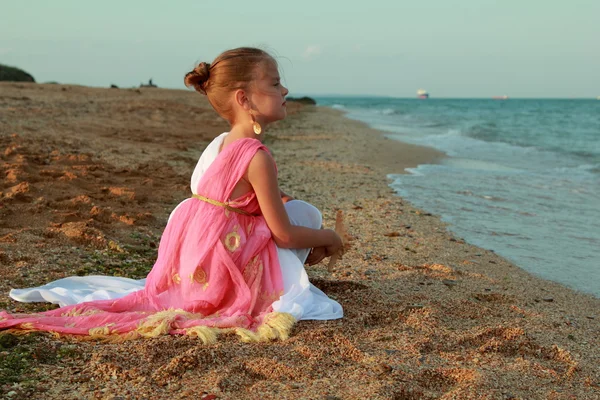 Ragazza come una dea — Foto Stock