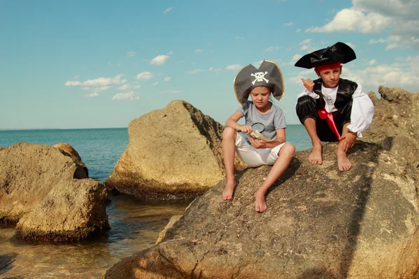Maškarní kostým pirátů — Stock fotografie