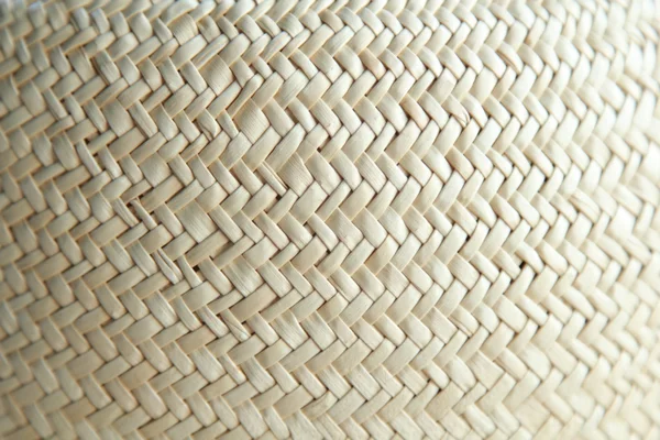 Texture di cappelli di paglia. Struttura di paglia da vicino — Foto Stock