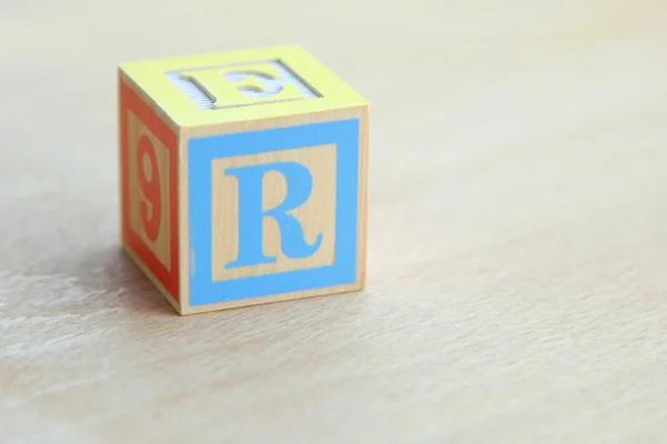 ABC Blocks. Wooden alphabet blocks — Stock Photo, Image