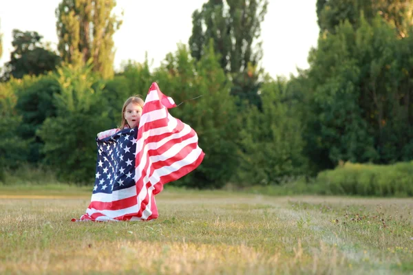 Happy adorable little girl — Stock Photo, Image