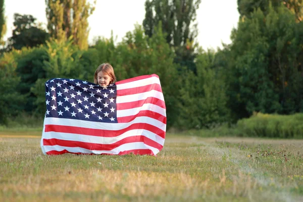 Happy adorable little girl — Stock Photo, Image